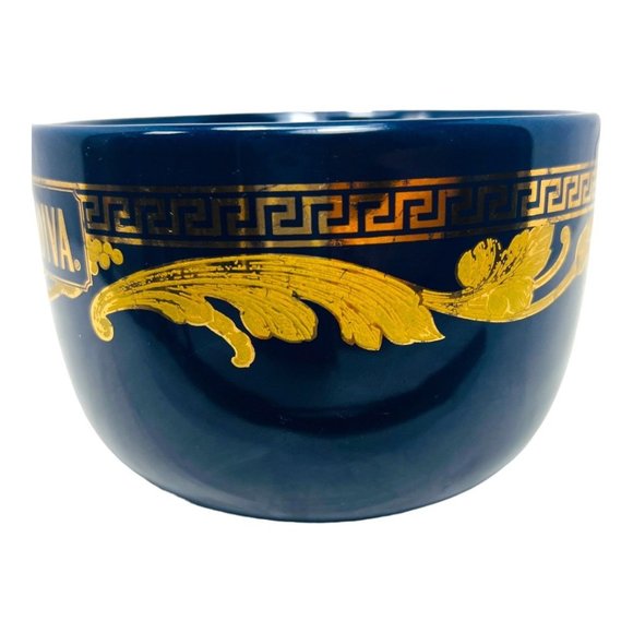 Cafe Godiva Blue and Gold Ceramic Mug by California Pantry EUC - Picture 6 of 12